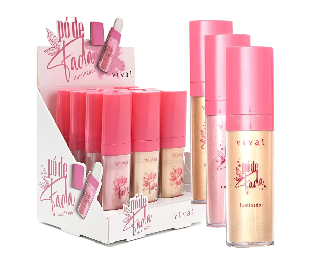 1053.1.1 ILUMINADOR PO DE FADAS CORES VIVAI BX/ 12UN