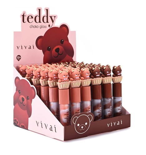 3271.1.1 CHOKO GLOSS TEDDY  BX /36 UN. 