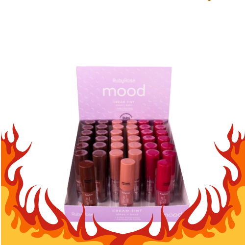 HB-575-G1 CREAM TINT OLHOS BOCA MOOD BX/ 36 UN