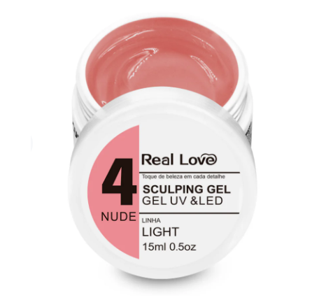 XD-GEL-15 - GEL SCULPTING UVELED REAL LOVE 15ML -  COR 4