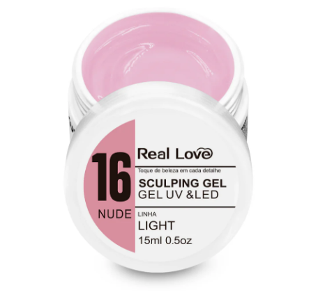 XD-GEL-15 - GEL SCULPTING UVELED REAL LOVE 15ML -  COR 16