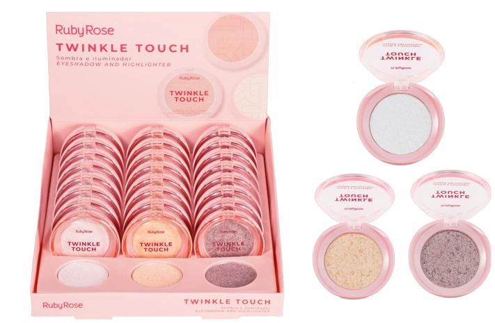 HB-M1004 SOMBRA E ILUMINADOR TWINLE TOUCH BX/24 UN