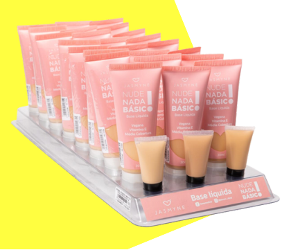 JS00058-A NUDE NADA BASICO BASE LIQUIDA BX/ 24 UN