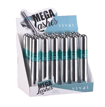 2176.1.1 MÁSCARA PARA OS CÍLIOS 2 EM 1 - MEGA LASHES BX/ 24UN