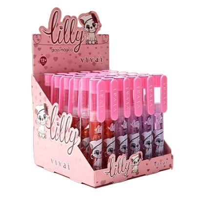 3182.1.1 LIP GLOSS LILLY MAGICO BX/ 36 UN
