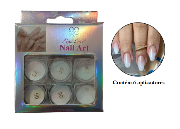 GOS10 CONJUNTO DECORACAO PARA UNHA REAL LOVE