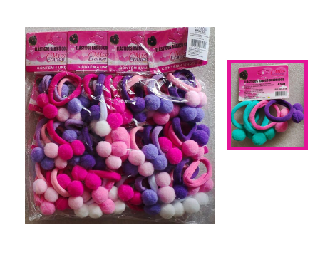 MF-4746 KIT 48 ELASTICOS RABICO  PCT/12UN COM 4 UN