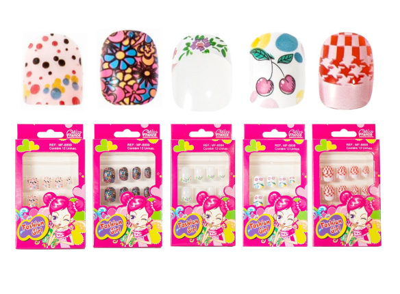 MF-8899 UNHA POSTIÇA ARTIFICIAL INFANTIL
