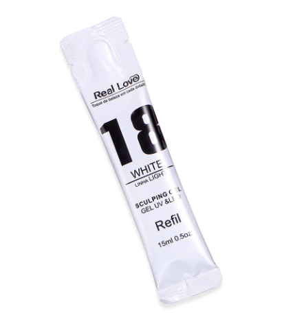 RGEL-15 REFIL DE GEL ALONGAMENTO REAL LOVE 15ML COR: 18