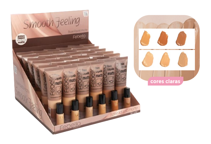 BB5041 BASE LIQUIDA MATTE FEBELLA BX/36 UN