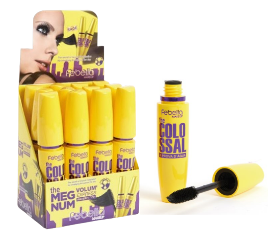 MA30415 MASCARA P/ CILIOS COLOSSAL FEBELLA BX/12 UN