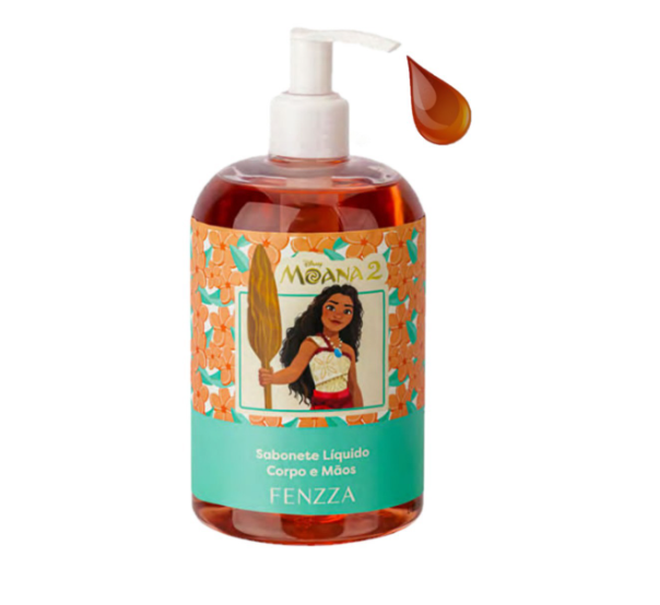 DIS060 SABONETE LIQUIDO MÃOS E CORPO MOANA FENZZA