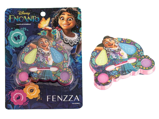 DIS012 PALETA DE SOMBRAS ENCANTO TEEN FENZZA