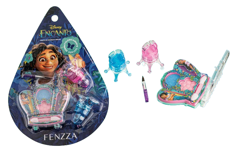 DIS028 PALETA DE SOMBRAS ENCANTO TEEN FENZZA