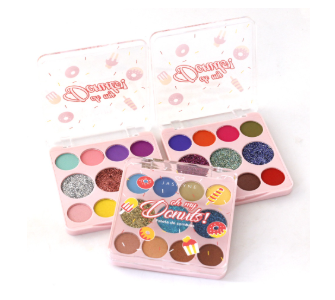 JS12031 - PALETA DE SOMBRAS - OH MY DONUTS UNIDADE OU BX/ 24 UN.