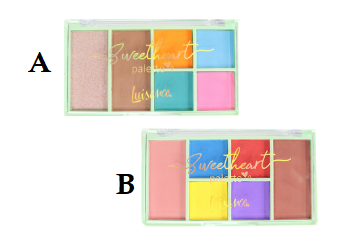 L7113 SWEETHEART PALETTE UNIDADE OU BX/ 24 UN