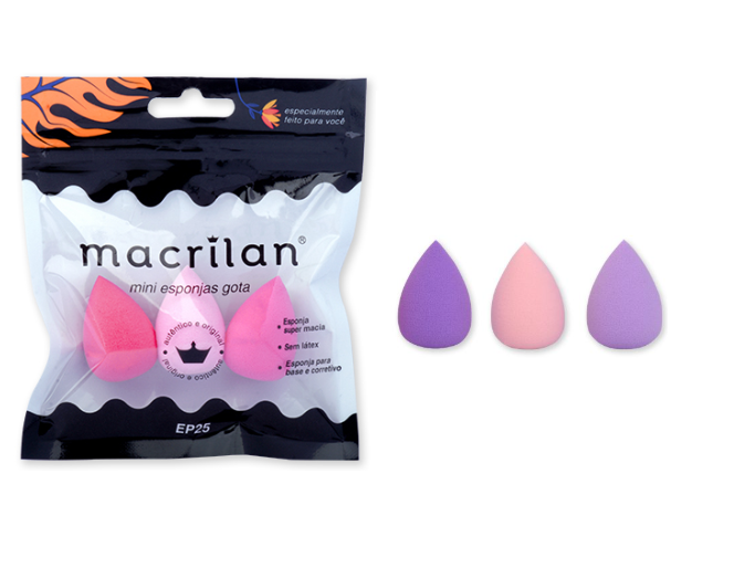 EP25 KIT C/ 3 MINI ESPONJAS 