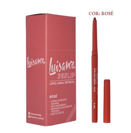 L5211 LAPIS LABIAL RETRATIL ROSE BX/24 UN LUISANCE