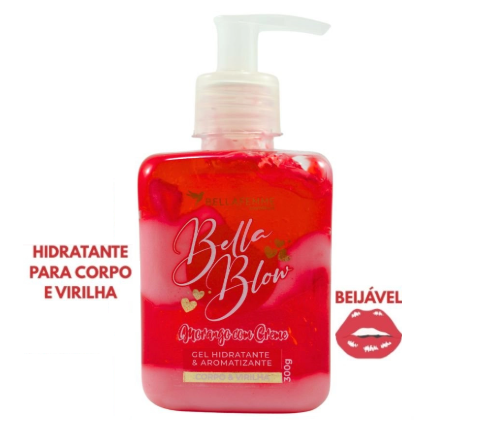 BF10186 BELLA BLOW HIDRATANTE E AROMATIIZANTE MORANGO C/ CREME 300G