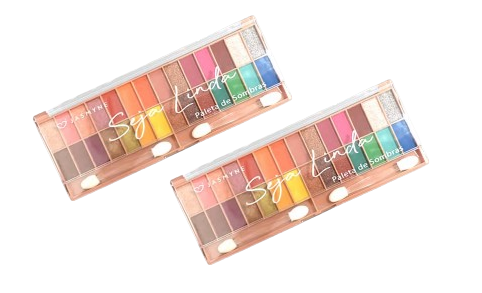 JS12061-B SEJA LINDA - PALETA DE SOMBRAS UNIDADE OU BX/12 UN 