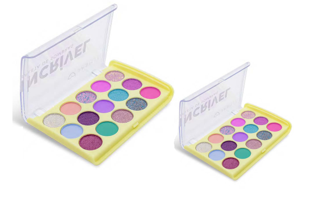 JS12052 INCRIVEL - PALETA DE SOMBRAS UNIDADE OU BX/24 UN
