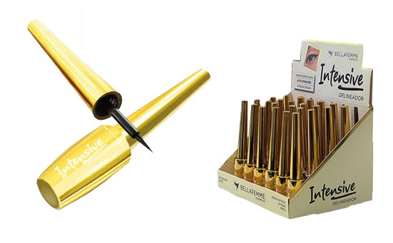 BF10141 - DELINEADOR PRETO INTENSIVE BELLAFEMME BX/ 24 UN