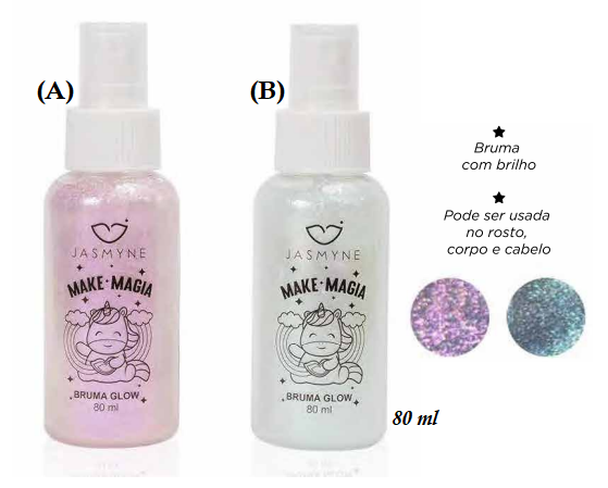 JS02051 MAKE MAGIA - BRUMA GLOW 80ML JASMYNE 