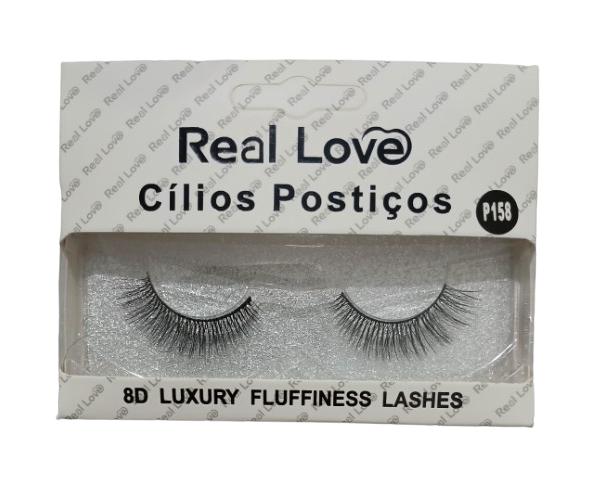 CL5028A-S49 CÍLIOS POSTIÇOS REAL LOVE BX/10 UN.