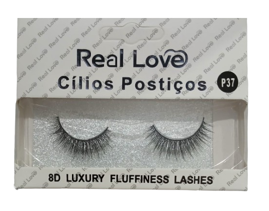 CL5028A-P37 CÍLIOS POSTIÇOS REAL LOVE BX/10 UN.