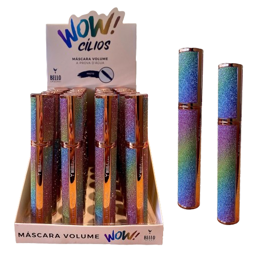 BC103 MASCARA DE CILIOS WOW BELLO CHARME BX/24 UN.