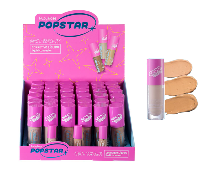 HB-M603-G2 CORRETIVO LIQUIDO CATWALK POPSTAR BX/ 36 UN
