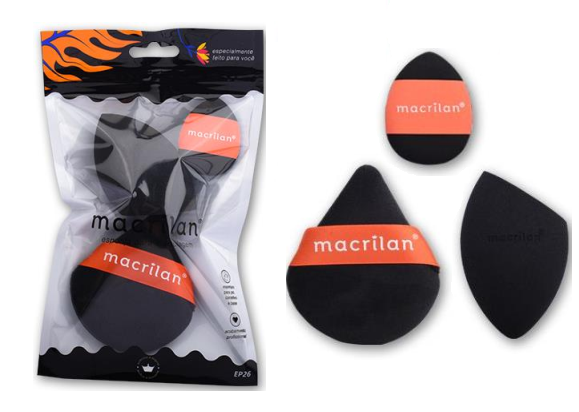 EP26 TRIO DE ESPONJAS MACRILAN