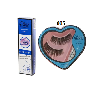 MF-7007 CÍLIOS POSTICOS BX/12 PARES + COLA - 005