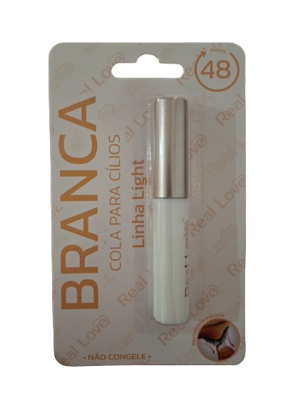 CL4361 COLA P/ CILIOS BRANCA REAL LOVE