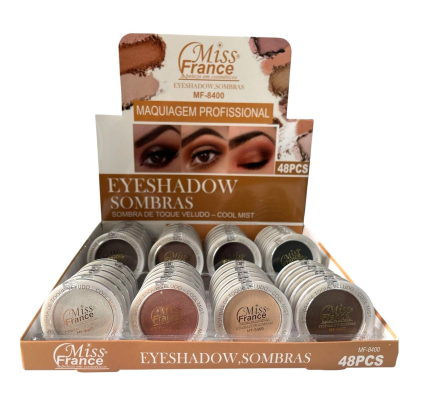 MF-8400 SOMBRA ICOR EYESHADOW P/ OLHOS BOX C/ 48UN