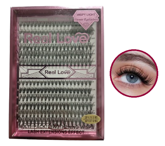 CL5032A MIX CILIOS POSTICOS 20P/30P REAL LOVE