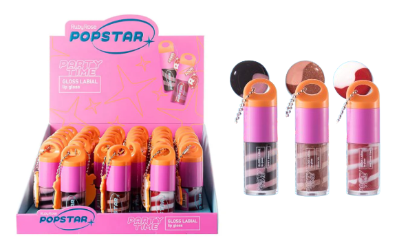 HB-L6406-G2 GLOSS LABIAL POPSTAR RUBY ROSE BX/36 UN
