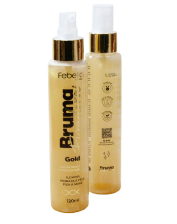 BFG00225 BRUMA FIX. ILUMINADORA FEBELLA GOLD 120ML (UNIDADE OU BX/12 UN.)