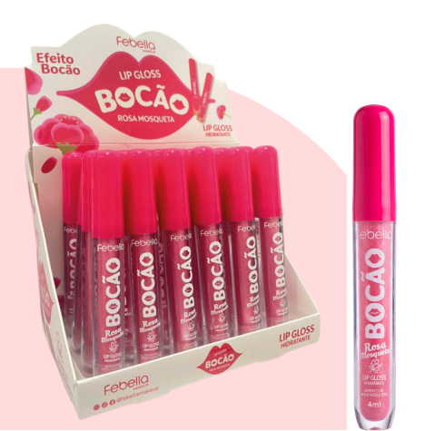 LG25202 GLOSS LABIAL FEBELLA ROSA MOSQUETA BX/24 UN