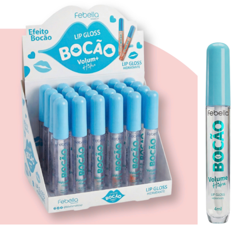 LG25101 GLOSS LABIAL FEBELLA BOCÃO BX/24 UN