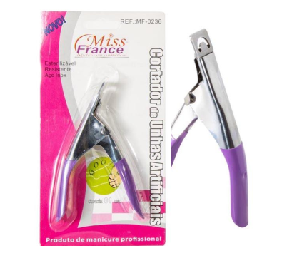 MF-0236 ALICATE CORTADOR DE UNHA MISS FRANCE