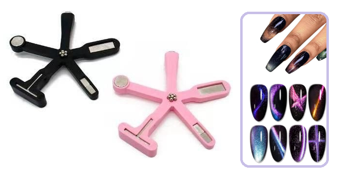 IM-06 IMÃ P/ UNHAS 5 EM 1 (EFEITO OLHO DE GATO) REAL LOVE 