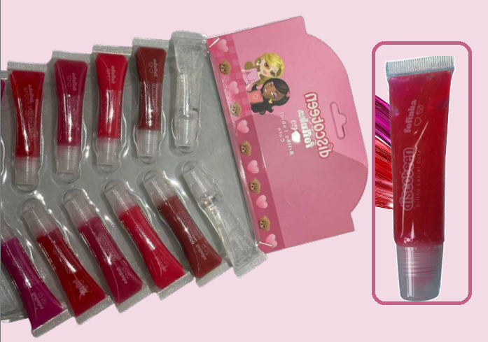 HB107030 BRILHO LABIAL FOFINHA DISCOTEEN CT/12 UN 