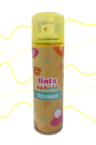 HB110123 TINTA DE CABELO DISCOTEEN - COR AMARELO
