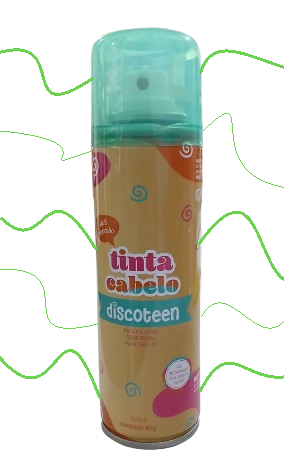HB110123 TINTA DE CABELO DISCOTEEN - COR VERDE