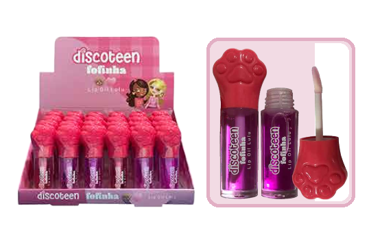 HB106175 LIP OIL LULU FOFINHA DISCOTEEN BX/24 UN