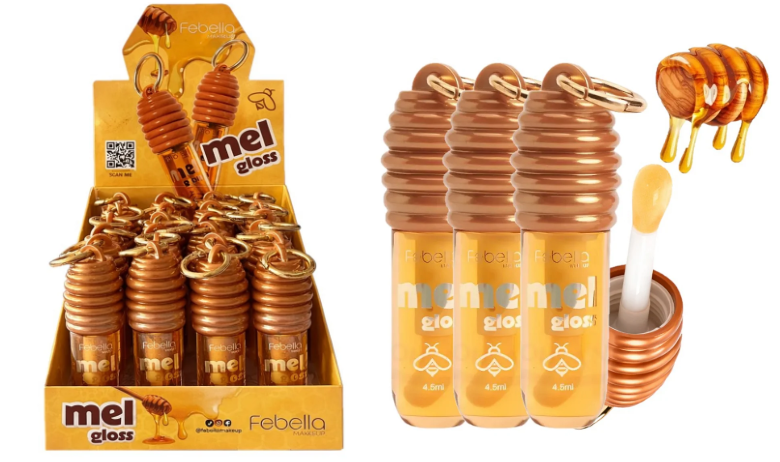 BM40141 MEL LIPGLOSS TEDY FEBELLA BX/24 UN