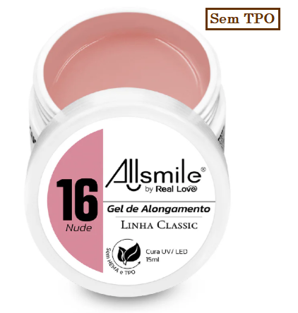 LT-15-16 GEL DE ALONGAMENTO ALLSMILE BY REAL LOVE 15ML (SEM TPO) 