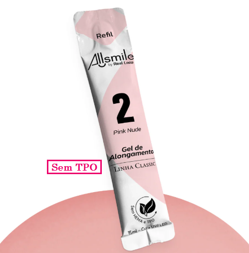 RA-15-02 REFIL GEL DE ALONGAMENTO ALLSMILE BY REAL LOVE 15ML (SEM TPO)
