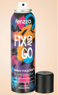 FZ53041 FIXADOR DE MAQUIAGEM FIX AND GO FENZZA